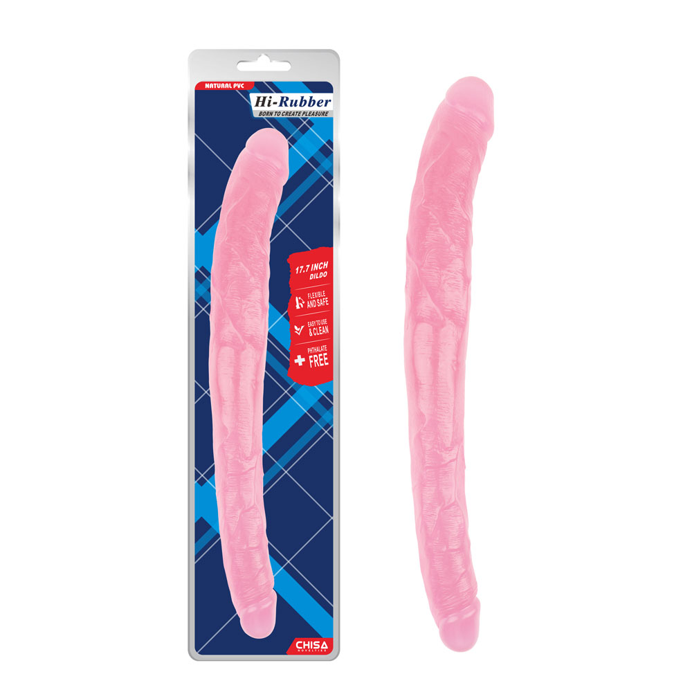 17.8 pulgadang Dildo-Pink