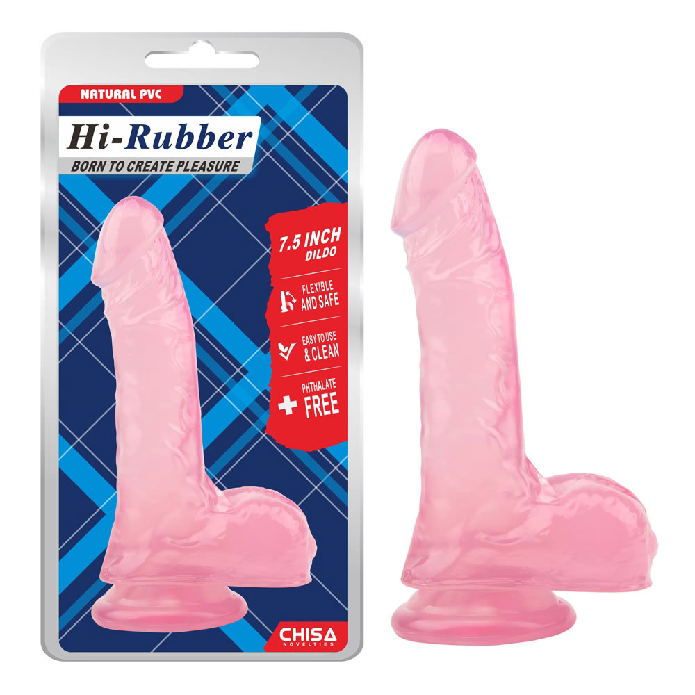 7.5 pulgadang Dildo-Pink