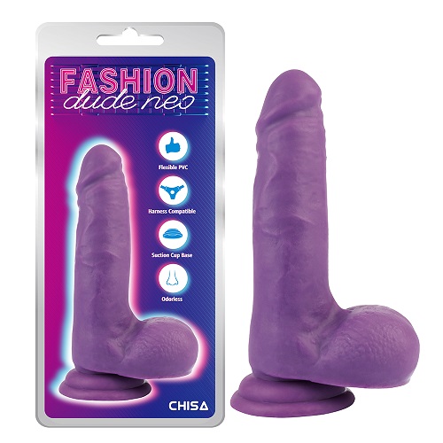 7'' Dual Density Cock Dildo Lila