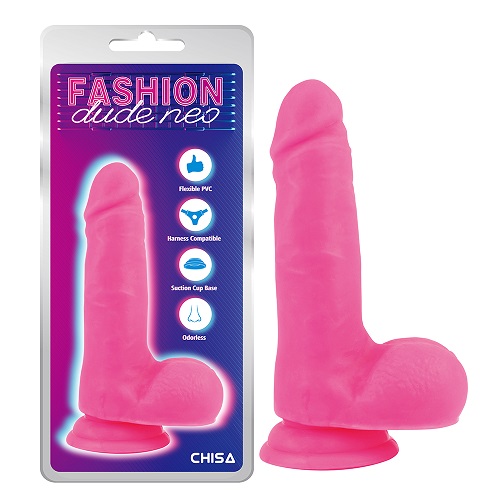 7'' Dual Density Cock Dildo Pink