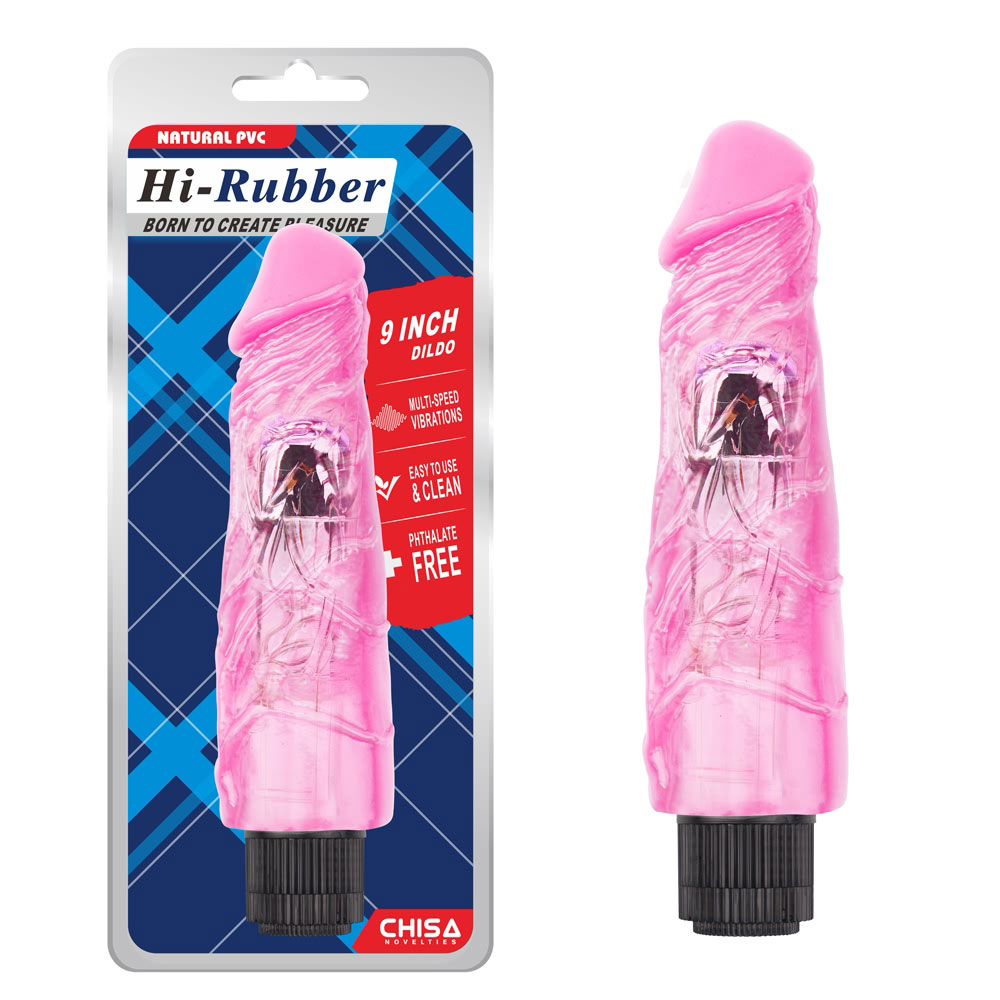 9 Inch Dildo - Pink